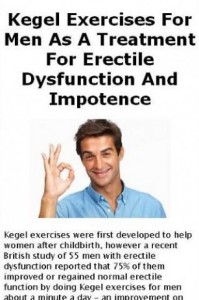 Kegel Exercises for men