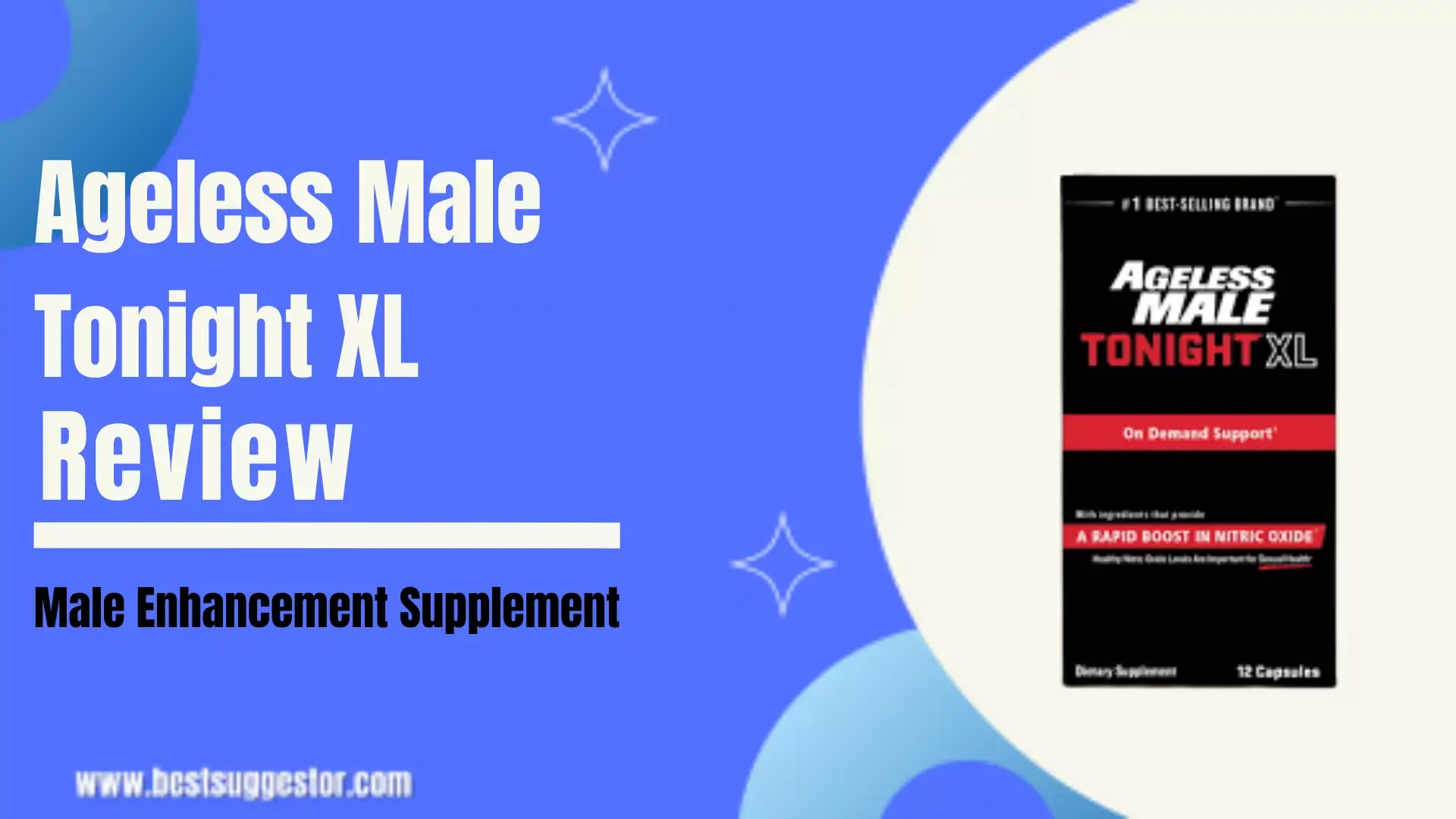 Ageless Male Tonight XL Powerful, Safe & Effective Male Enhancement Pills banner